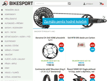Tablet Screenshot of bikesport.cz
